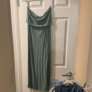 Elegant teal Women's skirt